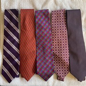 Brooks Brothers Tie Collection (set of 5)
